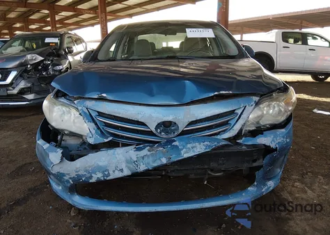 2013 Toyota Corolla Le z USA, uszkodzony, nr VIN 5YFBU4EE1DP186636